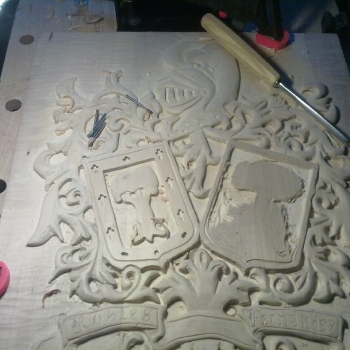 proceso de un escudo heraldico