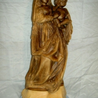La Virgen y el Niño .