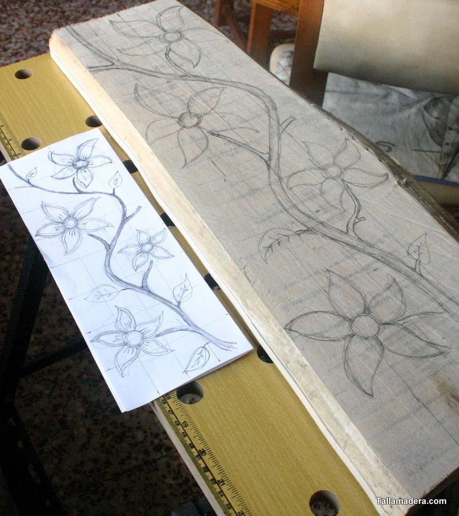 Las herramientas para tallar el relieve