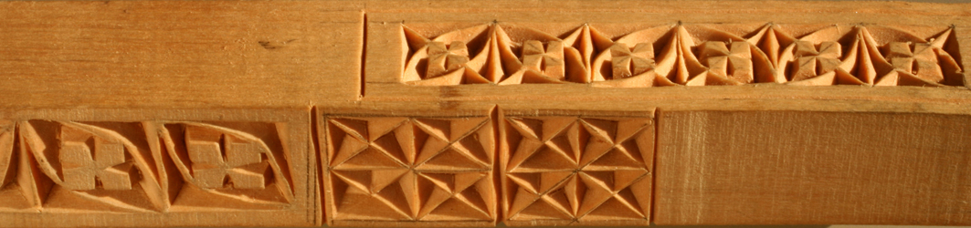 Tabla de ejercicios de chip carving