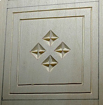 Diseño 1: posavasos acabado