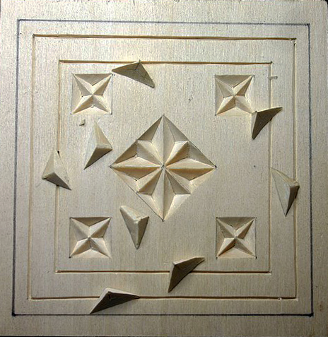 Diseño 2: posavasos acabado