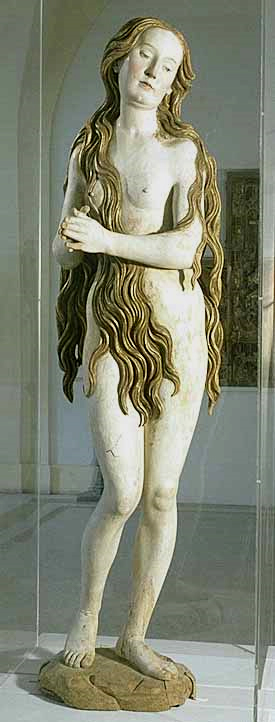 La Magdalena de Gregor Erhart, vista frontal