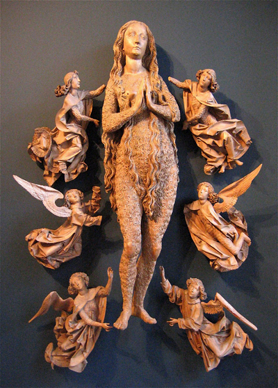 María Magdalena con ángeles, de Tilman Riemenschneider (h. 1490-1492)