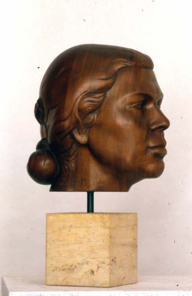 «Gitana», talla en madera
