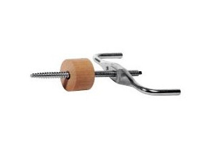 Tornillo de escultor con pomo de madera