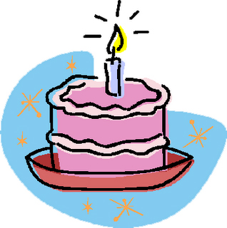 Dibujo de una tarta de cumpleaños