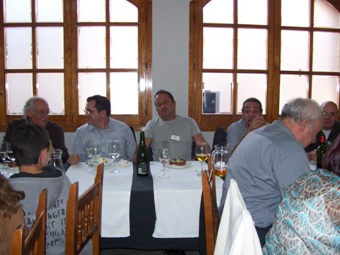 La comida del encuentro en el restaurante (1)