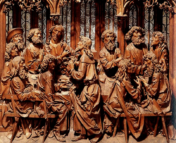 «La Santa Cena», de Tilman Riemenschneider