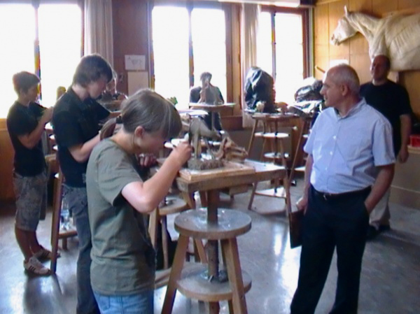 Aula de talla de Brienz (Suiza)