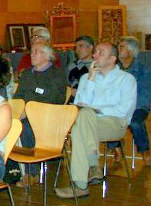 Asistentes a la entrega de premios del Salón de Valmy