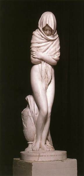 «Alegoría del invierno», de Jean-Antoine Houdon