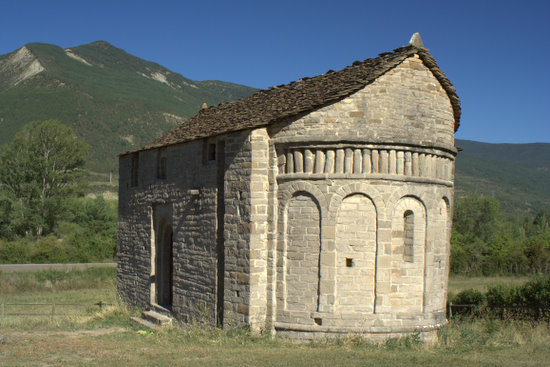 Ábside de una iglesia románica