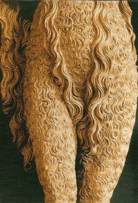Detalle de una talla de Riemenschneider
