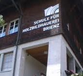 Fachada de la Escuela de Talla en Madera de Brienz