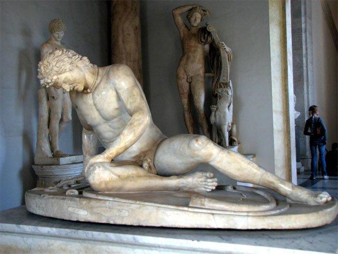 «El gálata moribundo», Museos Capitolinos de Roma