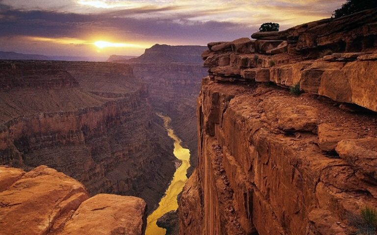 El Gran Cañón del Colorado, tallado por el agua