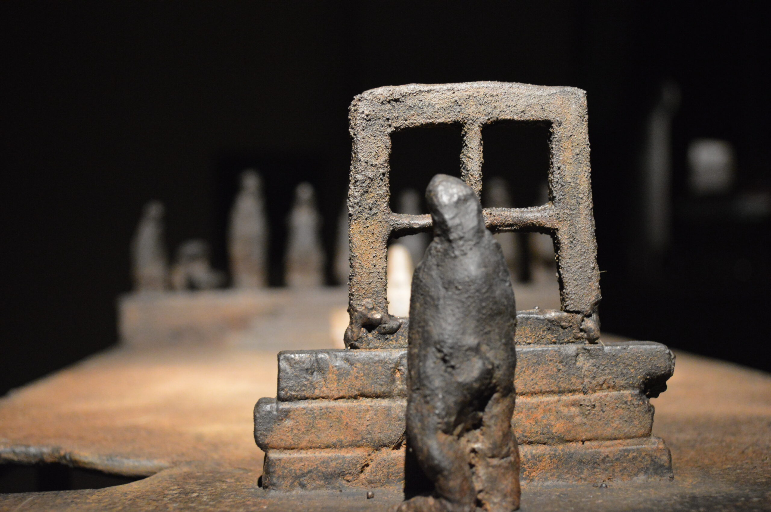 Escultura de hierro de «Kantoriana»