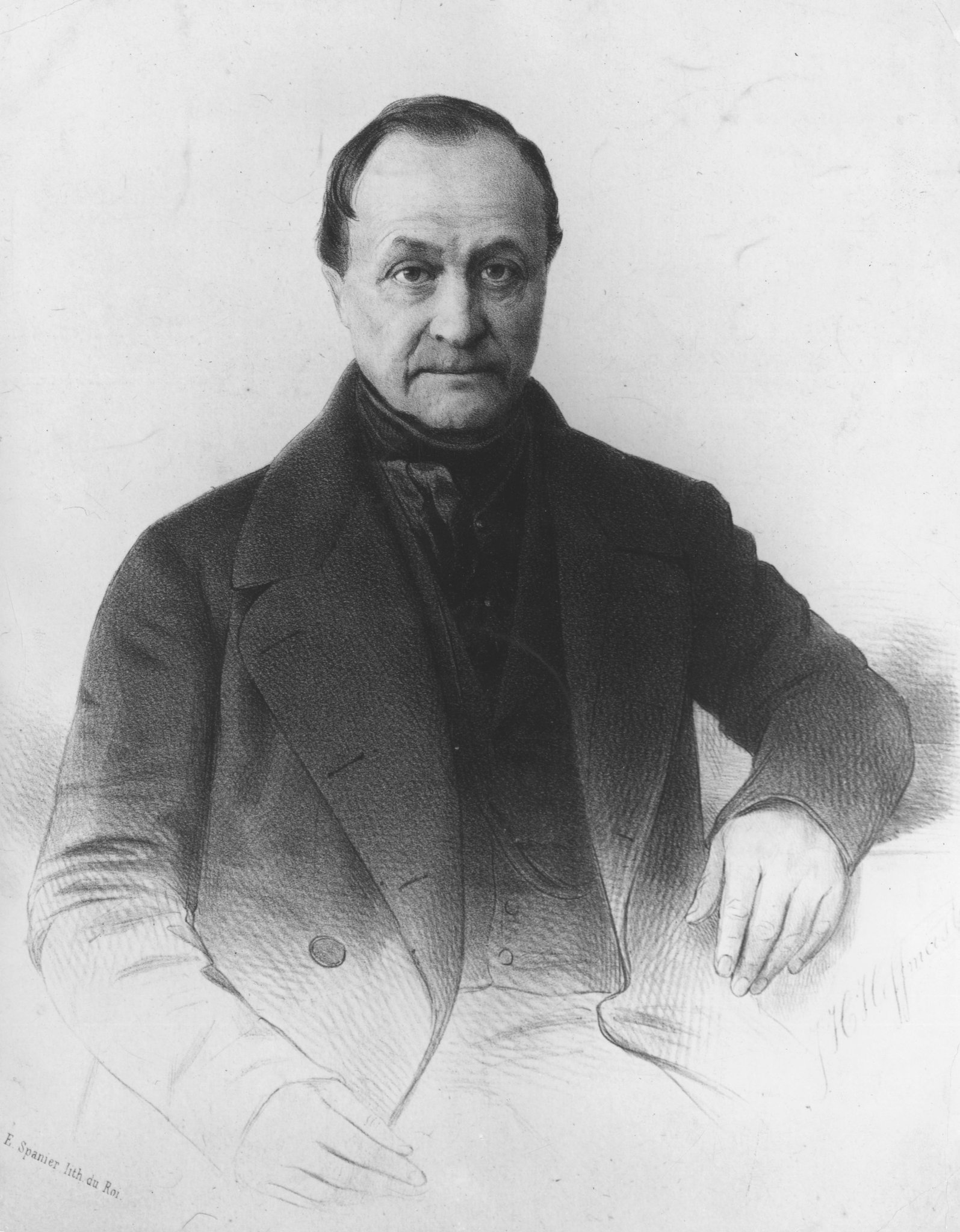 Retrato de Auguste Comte