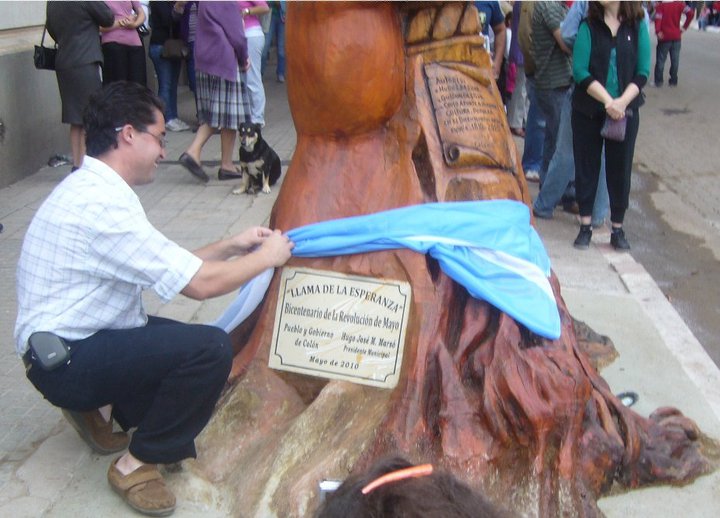 Inauguración de la Llama de la Esperanza en Colón